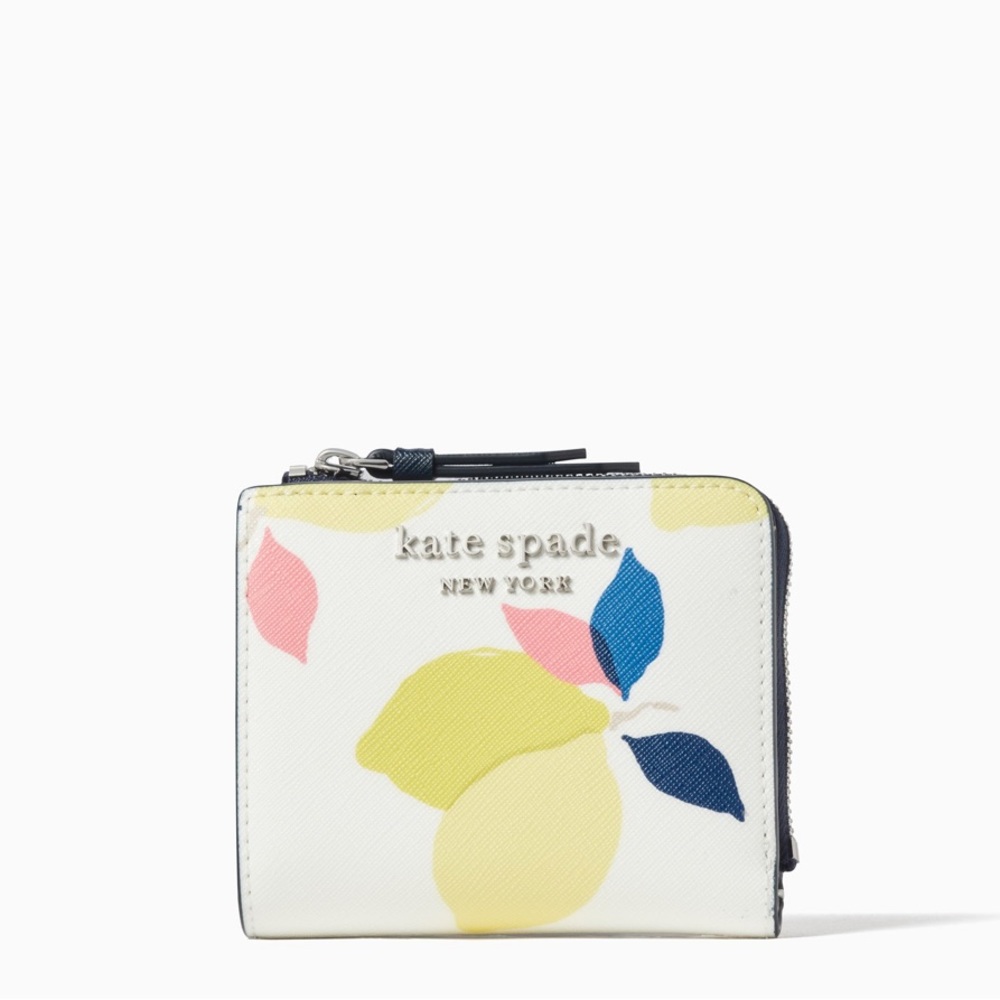 NWT Kate Spade Cameron small lemon zest wallet